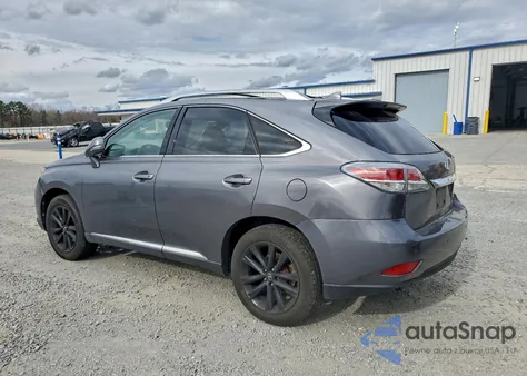 2015 Lexus Rx 350 z USA, uszkodzony, nr VIN JTJZK1BA3F2425798